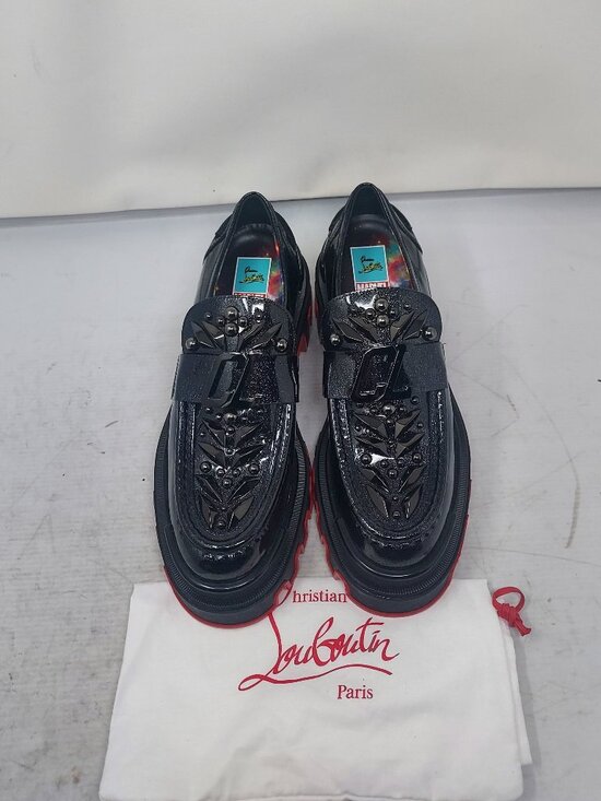 CHRISTIAN LOUBOUTIN Marvel WOMENS The Amazing Loubi Loafer Shoe - Picture 5 of 12